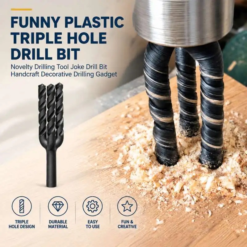 Funny Plastic Triple Hole Dril - огляд і ціна Woodworking Jokes