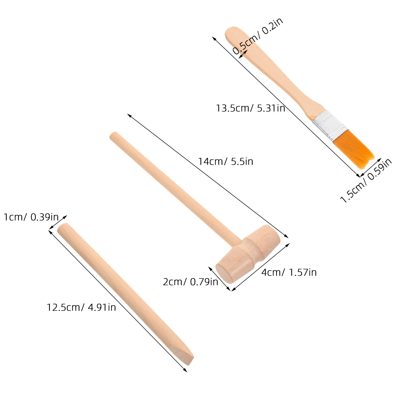 Kids Excavation Tool Set – Woo - огляд і ціна Wood Chisel Set