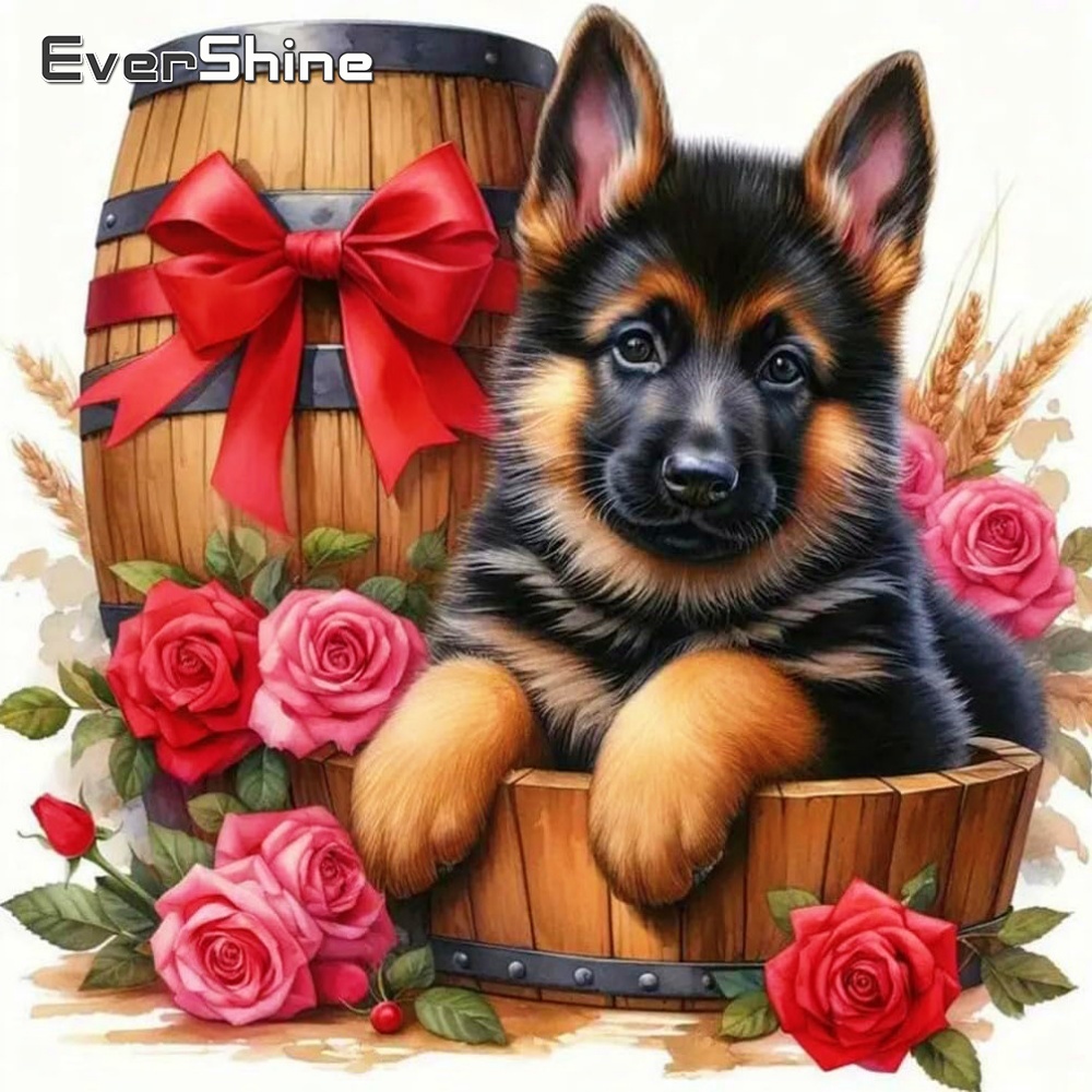 Evershine Diamond Mosaic Dog A - огляд і ціна Woodworking Resin
